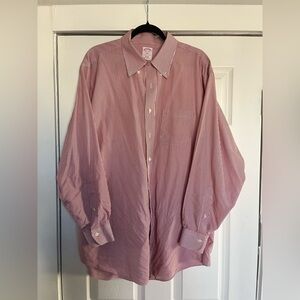 Brooks Brothers Red and White Striped Shirt
